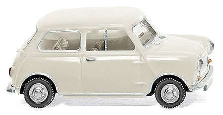 Wiking 22602 HO Scale 1959 Morris Mini-Minor - Assembled -- White