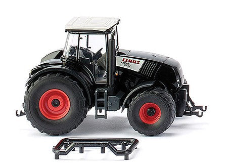 Wiking 36302 HO Scale Claas Axion 850 Farm Tractor - Assembled -- Black