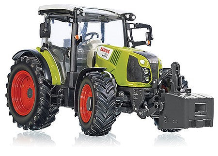 Wiking 77811 11689 Scale Claas Arion 420 Farm Tractor - Assembled -- Green, White
