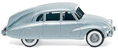 Wiking 82749 HO Scale Tatra 87 - Assembled -- Metallic Blue