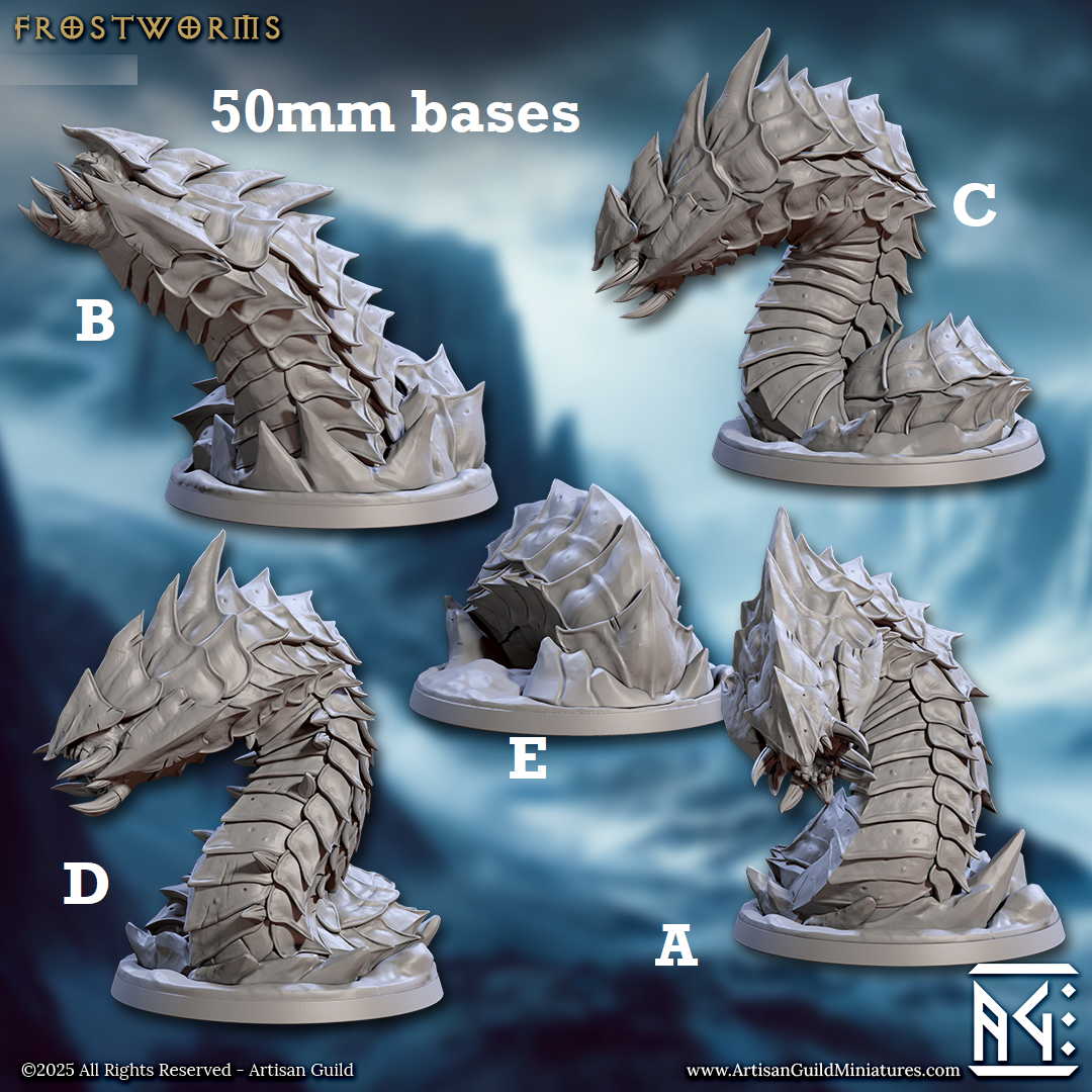 Wild Frostworms (Subterranean Beasts)