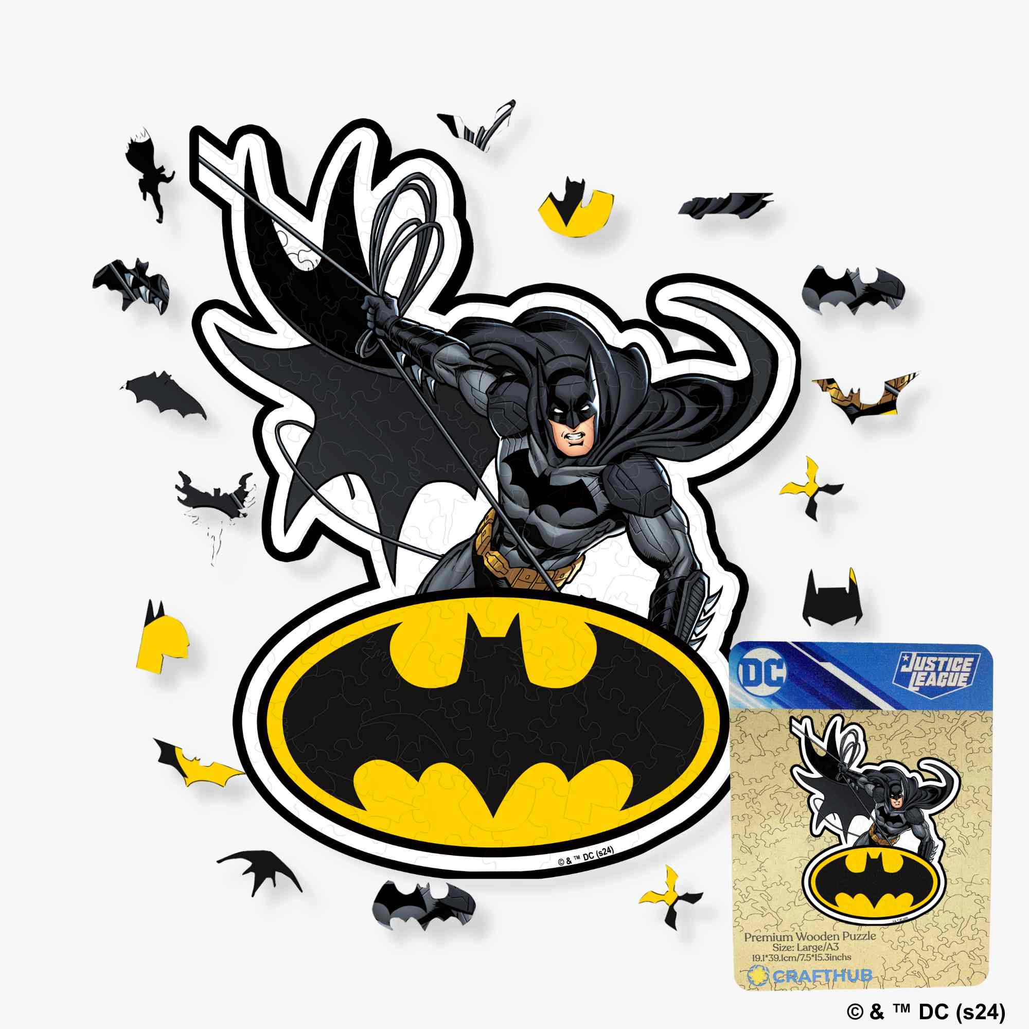 Batman Wooden Jigsaw Puzzle