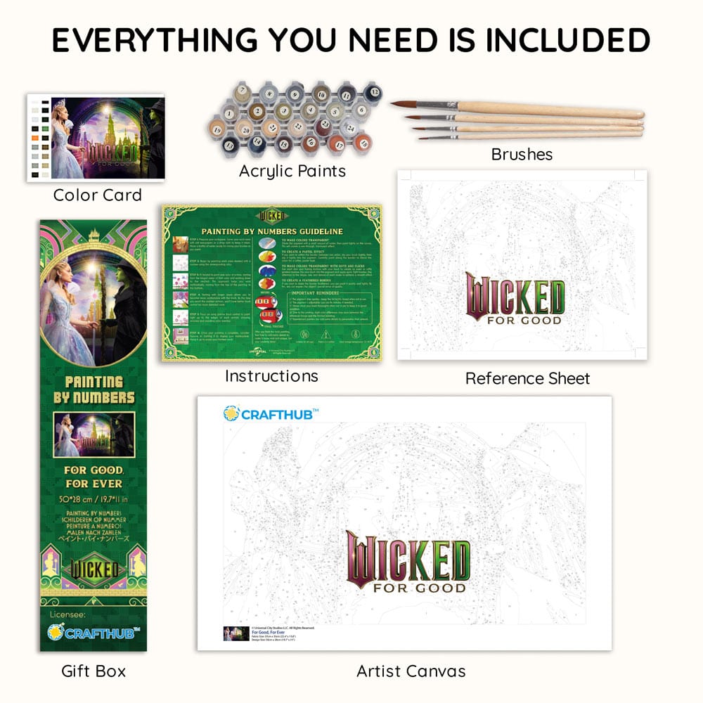 For Good, For Ever - Paint By Numbers Kit