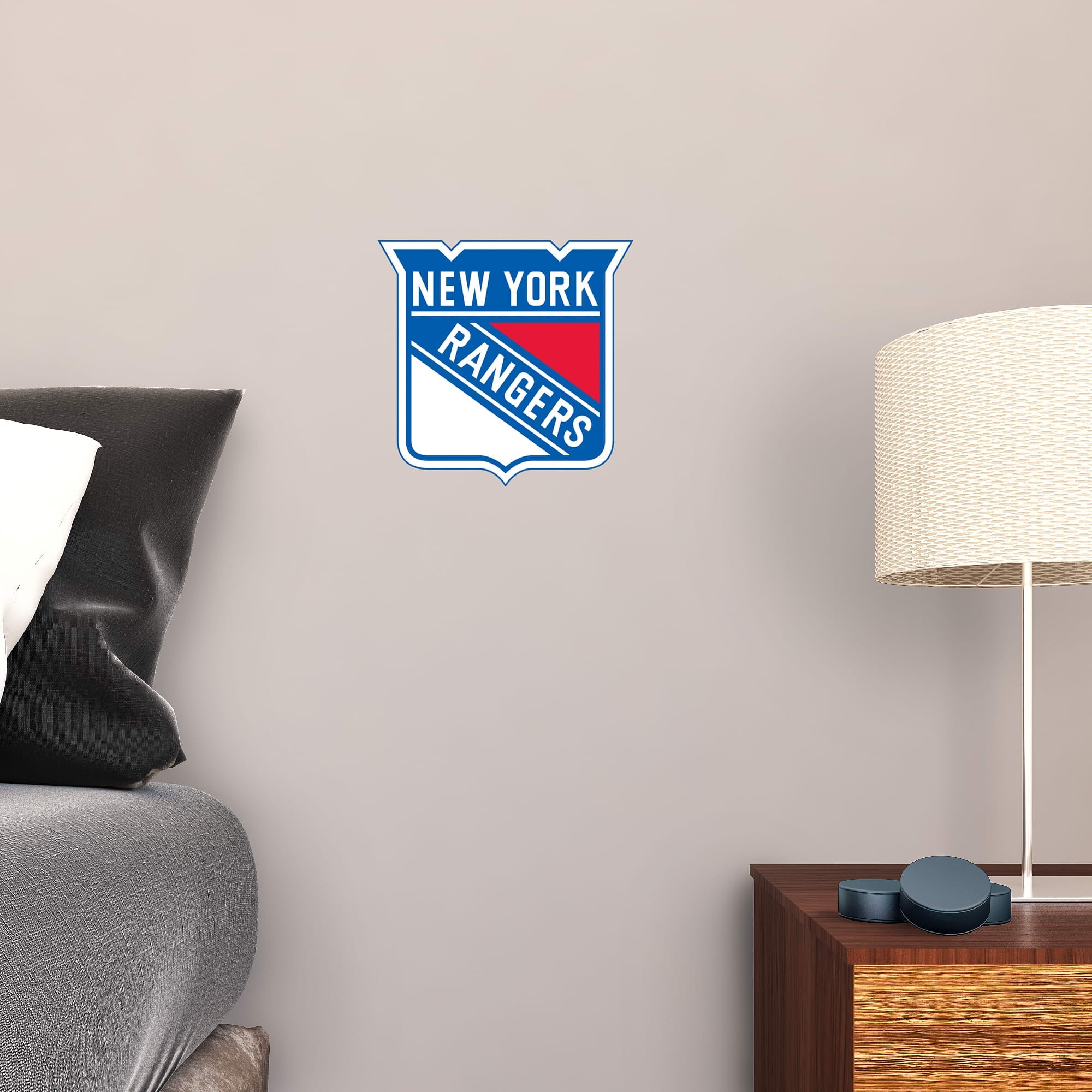 New York Rangers - RealBig Logo Collection - Official NHL - Reusable Vinyl Wall Decals
