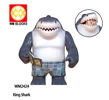 King Shark from Suicide Squad Custom Minifig
