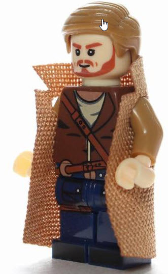 Rip Hunter Custom Minifig