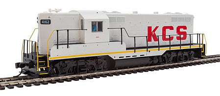 Walthers Mainline 910-10468 HO Scale EMD GP9 Phase II with High Hood - Standard DC -- Kansas City Southern #4162