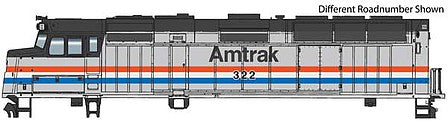 Walthers Mainline 910-19466 HO Scale EMD F40PH - ESU Sound and DCC -- AMTrak(R) #359 (Phase III; Equal Red, White, Blue Stripes)