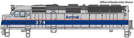 Walthers Mainline 910-19468 HO Scale EMD F40PH ESU Sound and DCC Amtrak(R) #401