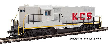 Walthers Mainline 910-20468 HO Scale EMD GP9 Phase II with High Hood - ESU(R) Sound and DCC -- Kansas City Southern #4164