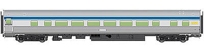 Walthers Mainline 30009 HO Scale 85' Budd Large-Window Coach Via Rail Canada