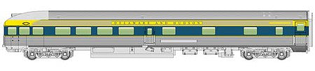 Walthers Mainline 30363 HO Scale 85' Budd Observation - Ready To Run -- Delaware