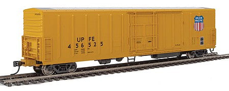 Walthers Mainline 910-3943 HO Scale 57' Mechanical Reefer - Ready to Run -- Union Pacific Fruit Express(R) UPFE #456525 (yellow, Shield Logo)