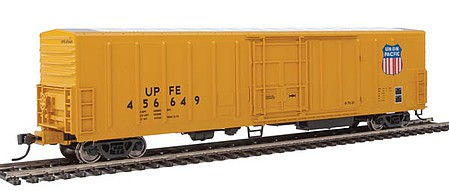Walthers Mainline 910-3944 HO Scale 57' Mechanical Reefer - Ready to Run -- Union Pacific Fruit Express(R) UPFE #456649 (yellow, Shield Logo)
