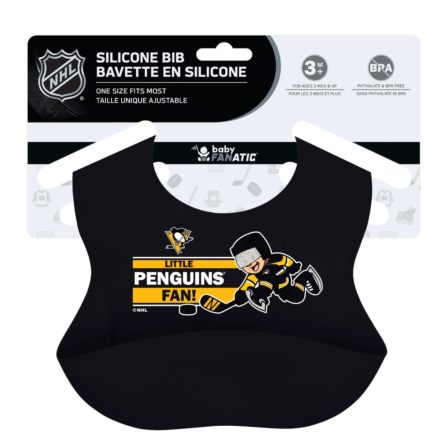 Pittsburgh Penguins - NHL Silicone Bib