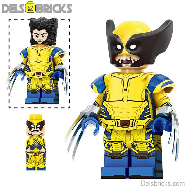 Wolverine from Deadpool & Wolverine Marvel MCU Lego Minifigures Custom Toys 7