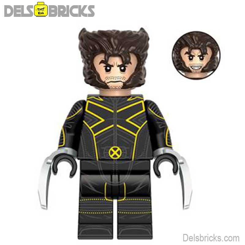 Wolverine Logan from X-Men & Deadpool movies Lego Marvel Minifigures toys 9