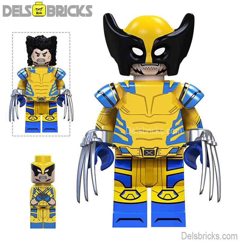 Wolverine Yellow & Blue Suit X-Men & Deadpool 3 Lego Marvel Minifigures 4