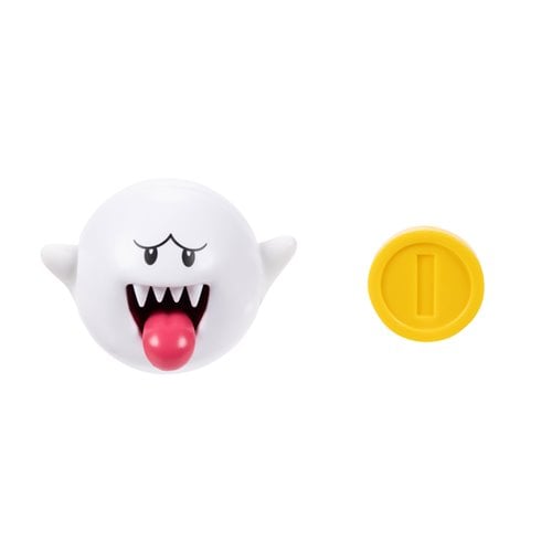 World of Nintendo 4" Action Figure - Boo with coin