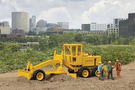 Walthers SceneMaster 949-11010 HO Scale Road Grader -- Kit