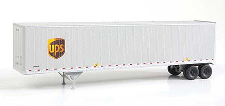 Walthers SceneMaster 949-2256 HO Scale 48' Stoughton Trailer 2-Pk UPS