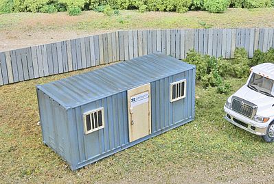 Walthers SceneMaster 949-2900 HO Scale Mobile Construction Office -- Kit
