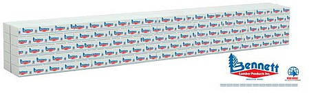 Walthers SceneMaster 949-3162 HO Scale Wrapped Lumber Load Bennett Lumber