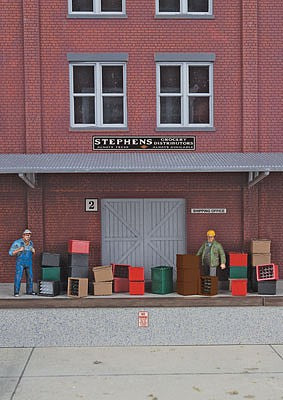 Walthers SceneMaster 949-4153 HO Scale Beverage Crates and Bottles (80