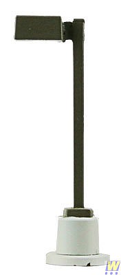 Walthers Scenemaster 949-4321 HO Scale Modern Square Short Entrance Light -- 1-5/8 x 5/8" 4.1 x 1.5cm