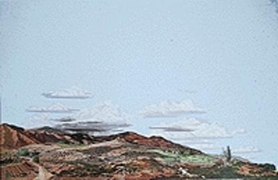 Walthers SceneMaster 949-708 HO Scale Background Scene Country to Desert