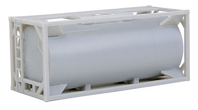 Walthers SceneMaster 949-8100 HO Scale 20' Tank Container - Kit -- Undecorated