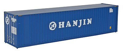 Walthers SceneMaster 949-8208 HO Scale 40' Container Assembled -- Hanjin