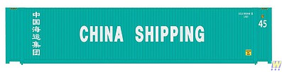Walthers SceneMaster 949-8552 HO Scale 45' CIMC Container China Shipping