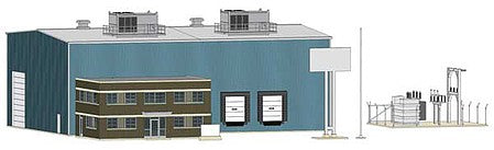 Walthers Cornerstone 933-4140 HO Scale Stamping Plant -- Kit