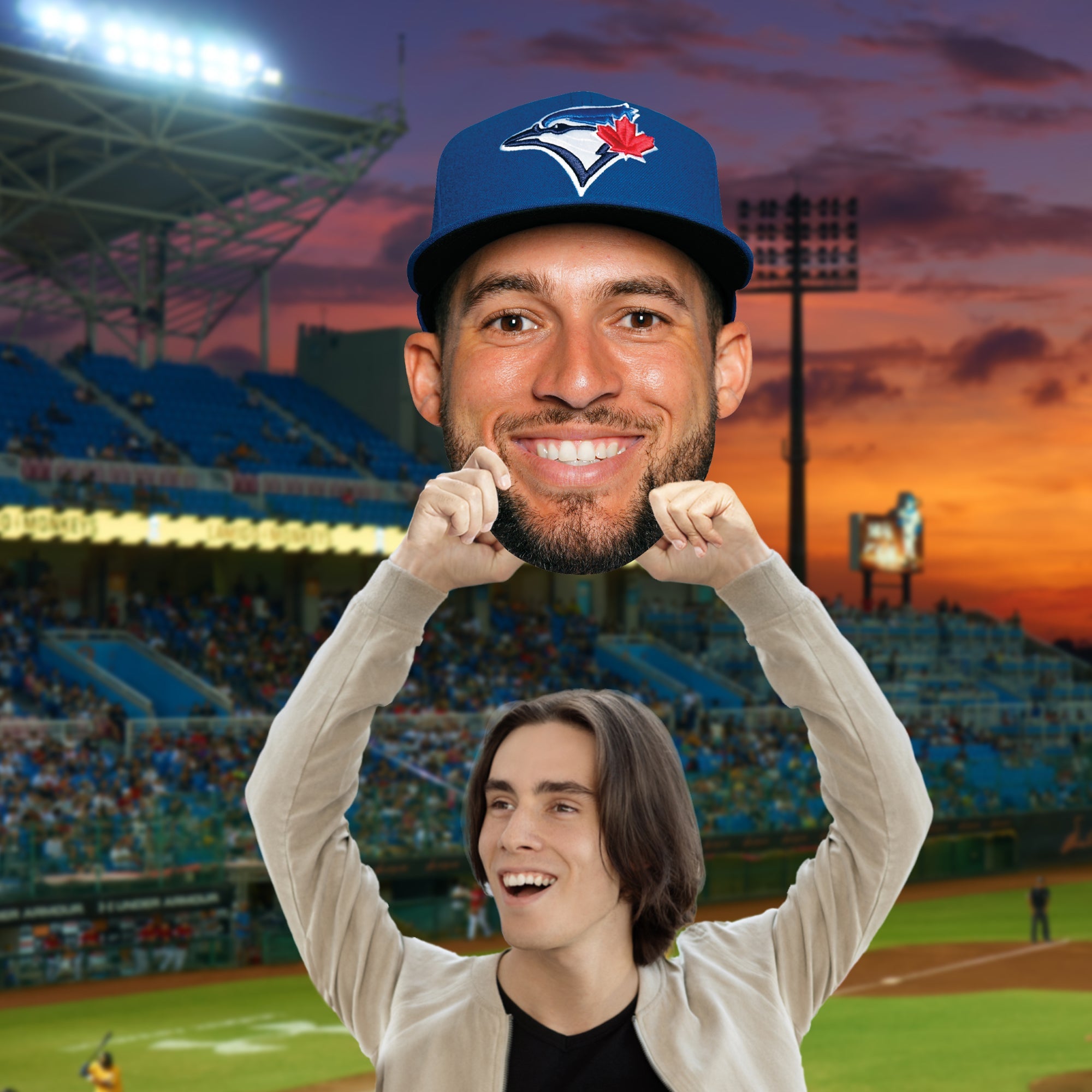 George Springer - Big Head - Official MLB - Toronto Blue Jays - Foam Core Cutout