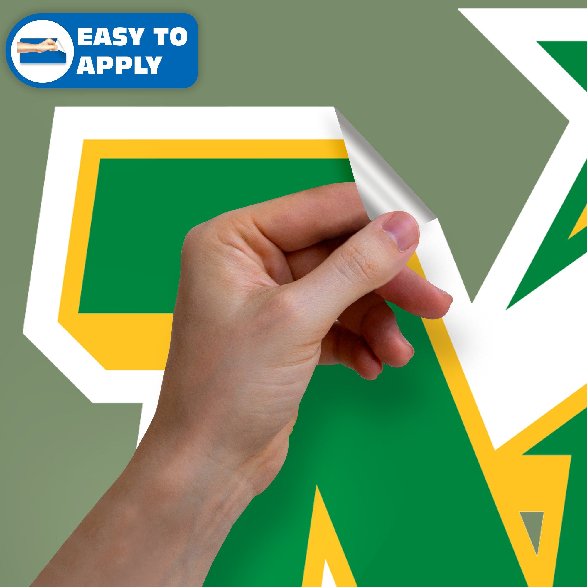 Minnesota North Stars - RealBig Vintage Logo Collection - Official NHL - Reusable Vinyl Wall Decals