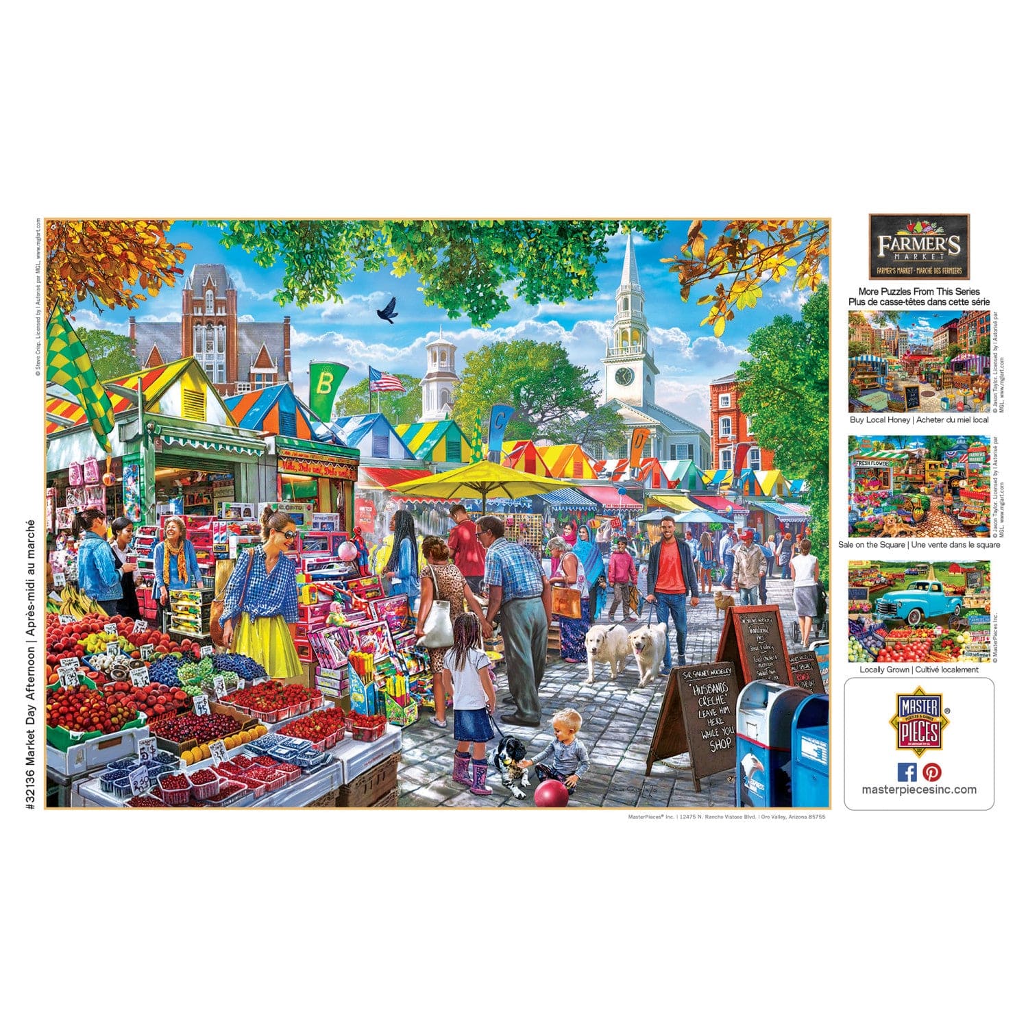 Market Day Afternoon 750 pc