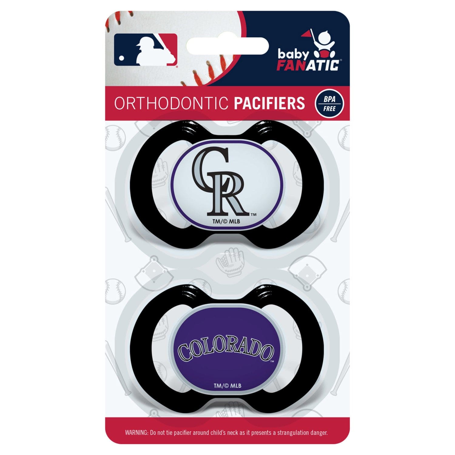 Colorado Rockies - Pacifier 2-Pack