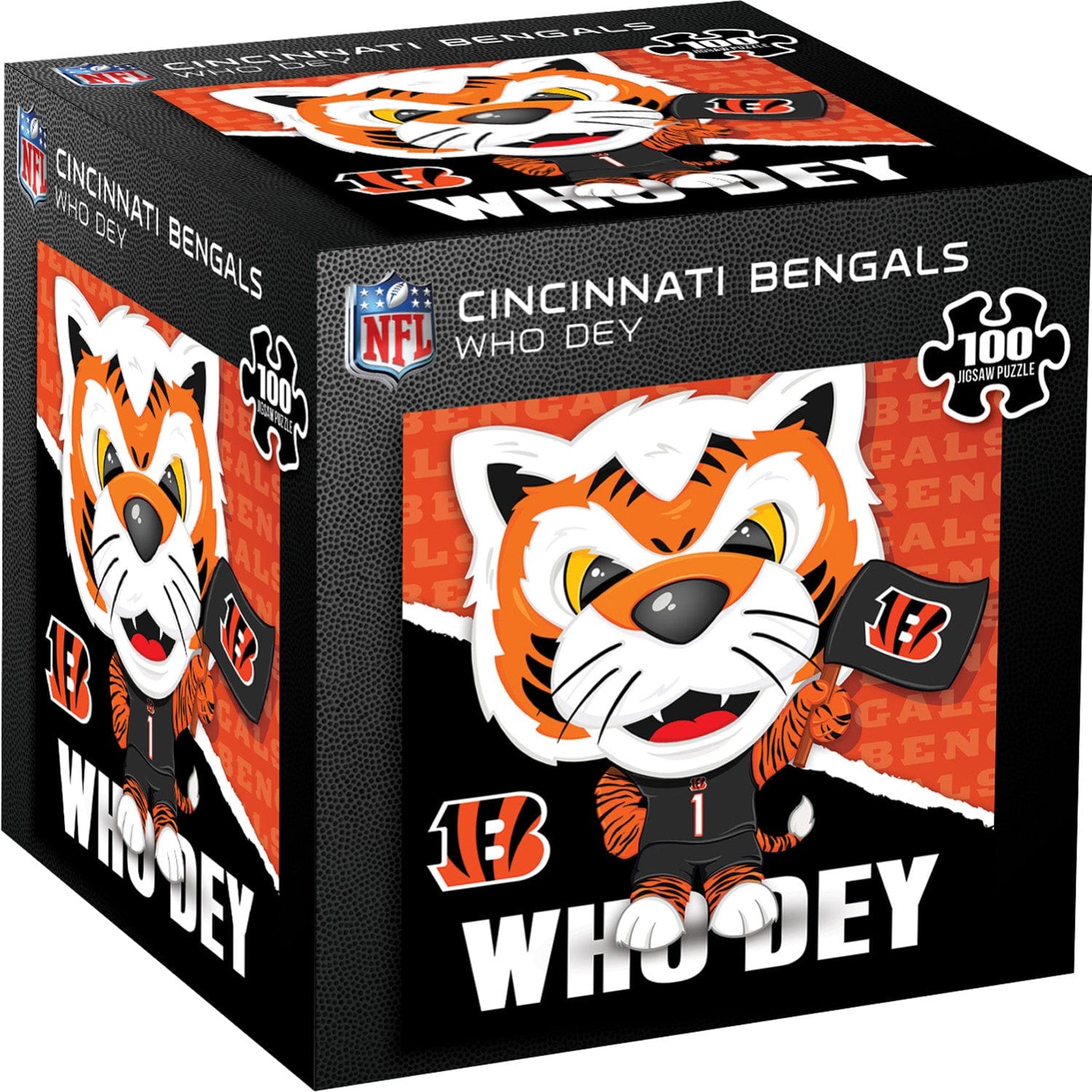 Cincinnati Bengals - NFL Mascot 100 Piece Jigsaw Puzzle