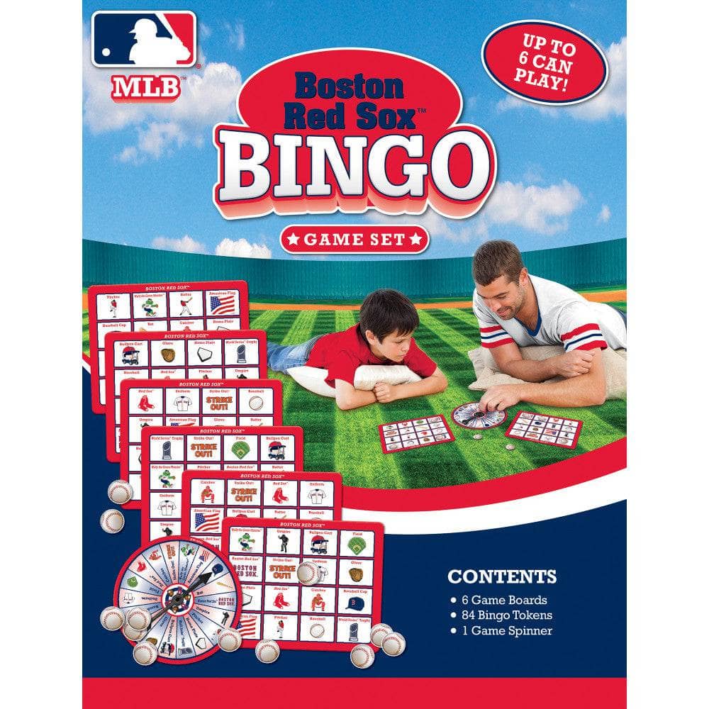 Boston Red Sox MLB Bingo Game