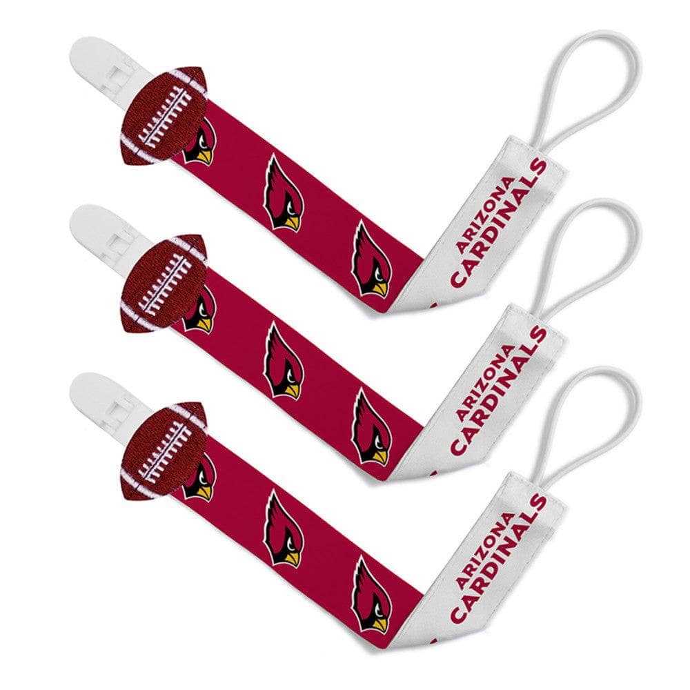 Arizona Cardinals - Pacifier Clip 3-Pack