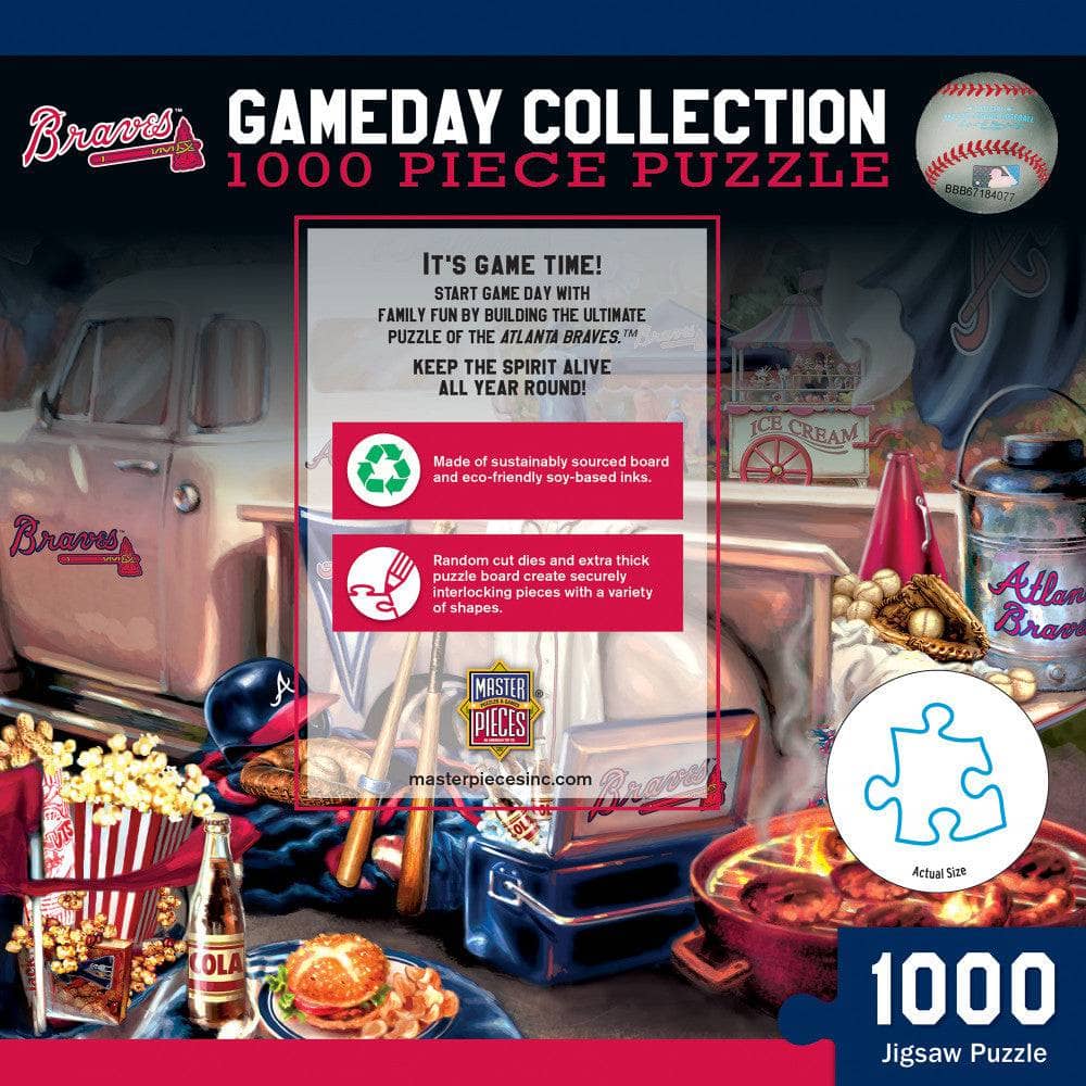 Atlanta Braves - Gameday 1000 Piece Jigsaw Puzzle