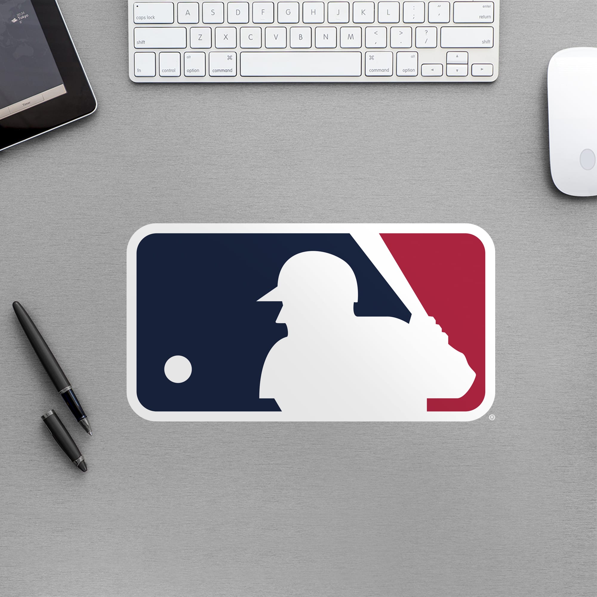 MLB - RealBig Logo Collection - Official MLB - Reusable Vinyl Wall Decals