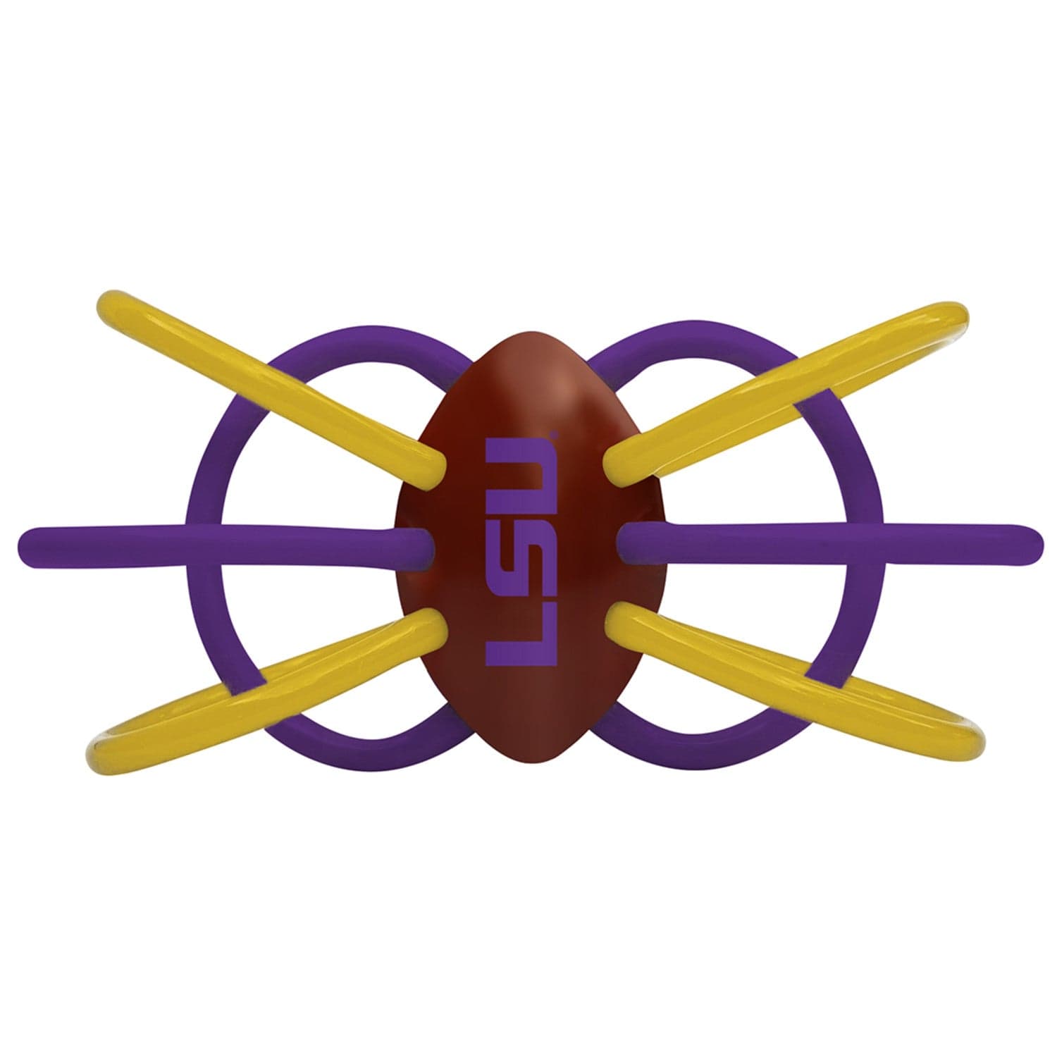 LSU Tigers Winkel Teether Rattle