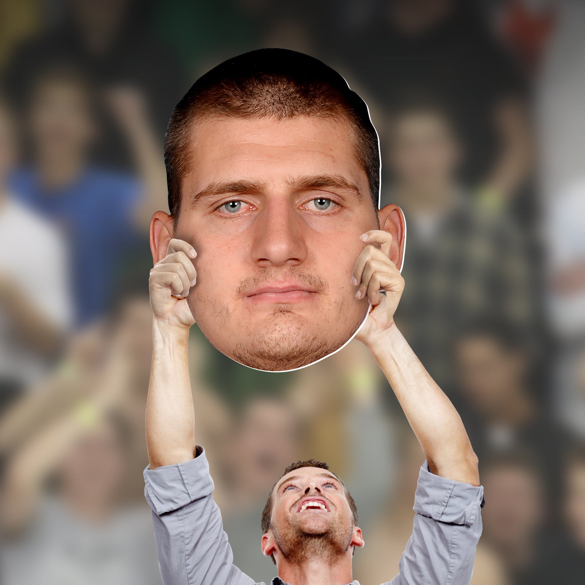 Nikola Jokić - Big Head - Official NBA - Denver Nuggets - Foam Core Cutout