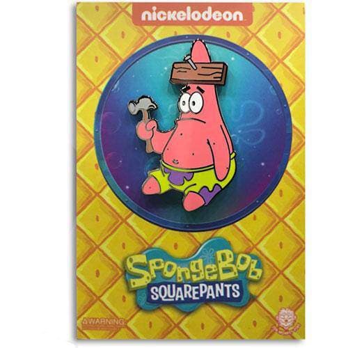 Zen Monkey: Nail In Head Patrick (SpongeBob Meme Collection) - Spongebob Squarepants Pin