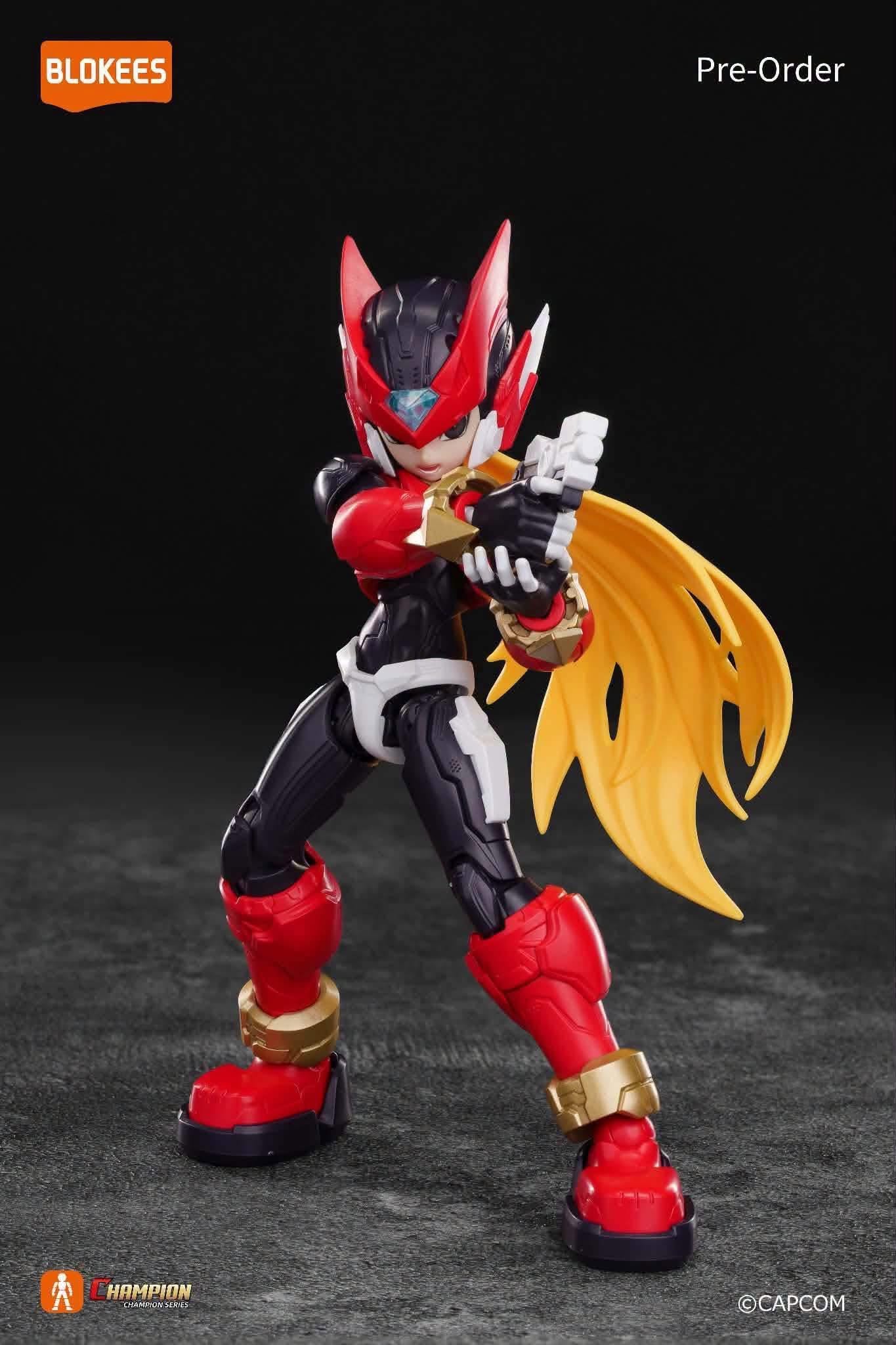 Blokees | Mega Man Champion Class Deluxe 01 | Zero (Mega Man Zero) (Pre-Order)