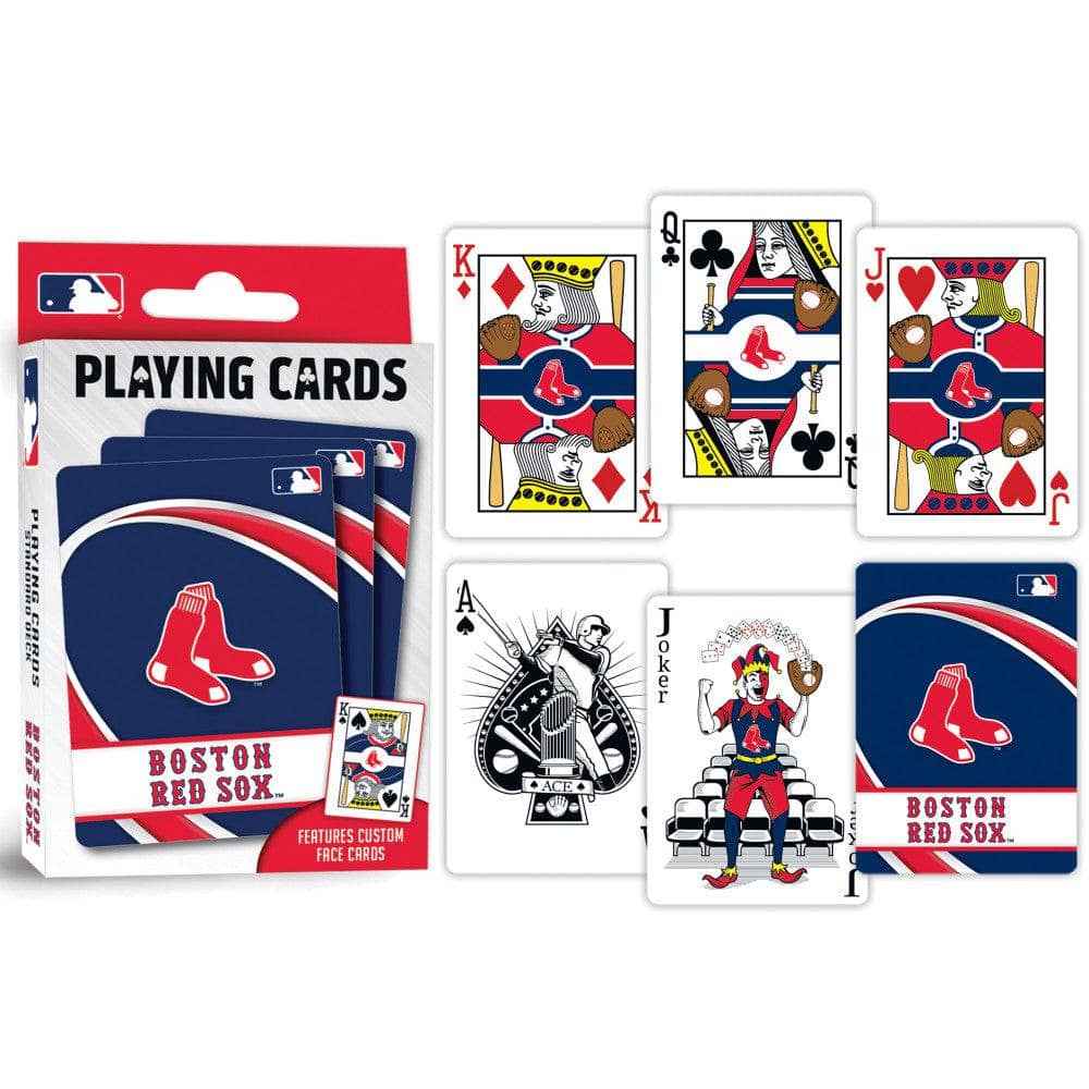 Boston Red Sox Playing Cards - 54 Card Deck