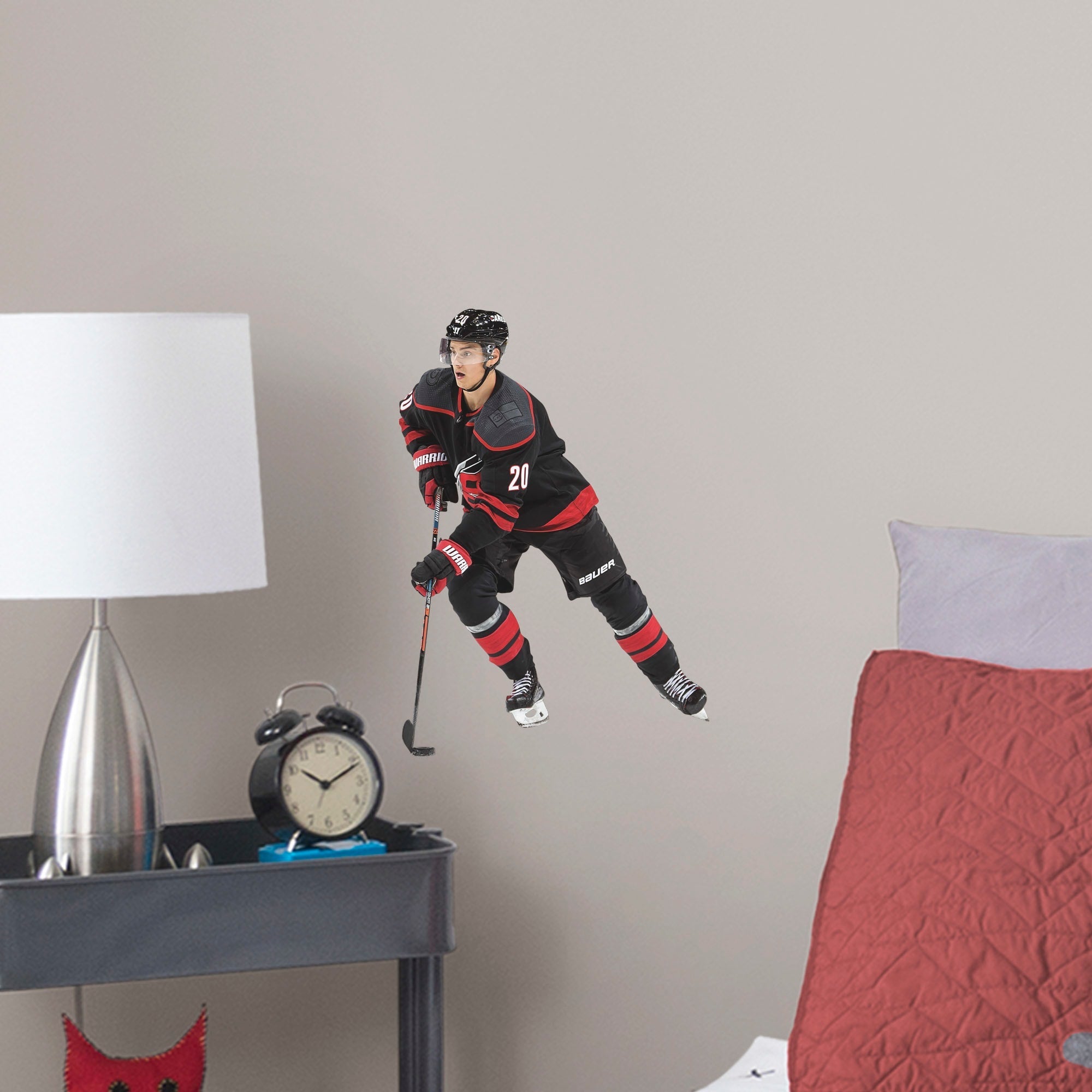 Sebastian Aho - RealBig Collection - Official NHL - Carolina Hurricanes - Reusable Vinyl Wall Decals #1