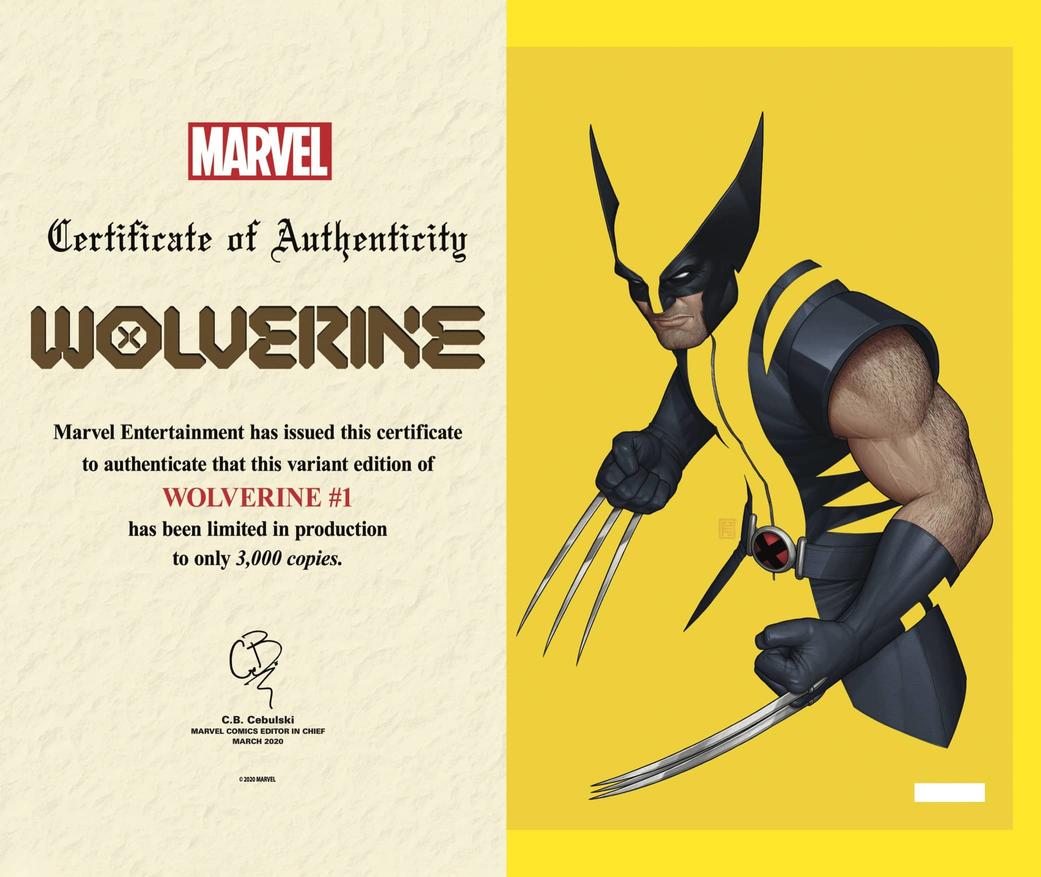 WOLVERINE #1 JTC CONVENTION EXCLUSIVE (03/11/2020)